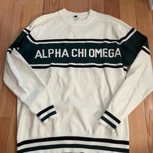 Alpha chi omega sweater crewneck